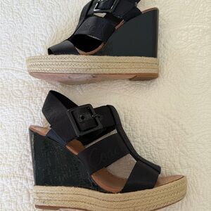 COACH Women's Black Sandals